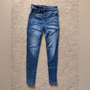 American Eagle Outfitters Blue Skinny Jeans